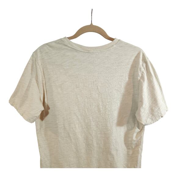 Polham Embroidered Cactus Slub Knit Short Sleeve Crewneck T-shirt Women's M - Picture 5 of 6